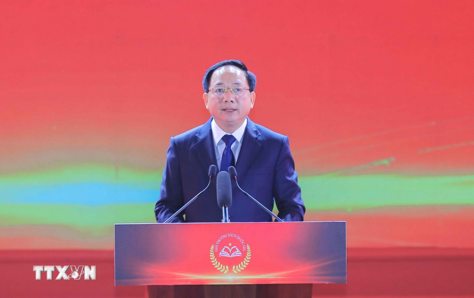 Toàn văn phát biểu của đồng chí Trịnh Văn Quyết tại Lễ trao Giải thưởng Sách Quốc gia lần thứ VIII